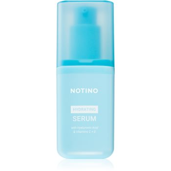 Notino Hydrating Serum with Hyaluronic Acid & Vitamins C + E ser hidratant pentru strălucirea și netezirea pielii - imagine 2